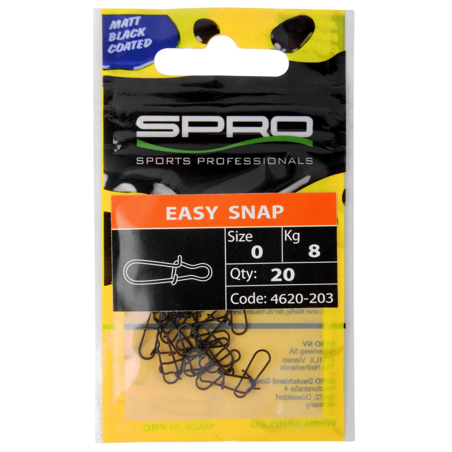 Agraffes EASY SNAP Matte Black